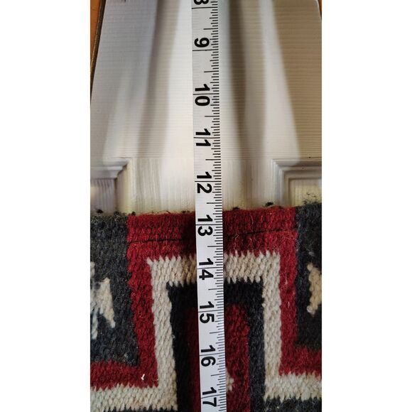 El Paso Saddleblanket Wool Large Boho Aztec Design Tote Bag